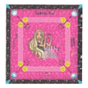 Toy Carrom 26x26 Barbie