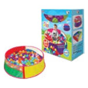 Ball Pool with 64 Balls Round Tent