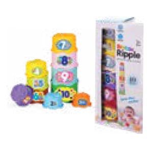 Rainbow ripple stacking cup