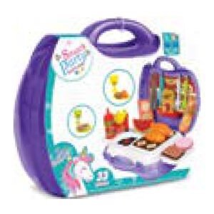 Snack party set suitcase Unicorn