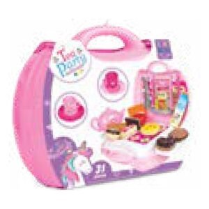 Tea party set Suitcase Unicorn