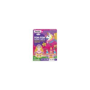 Pom Pom Magnet Crafts - Princess & Unicorn Magicland