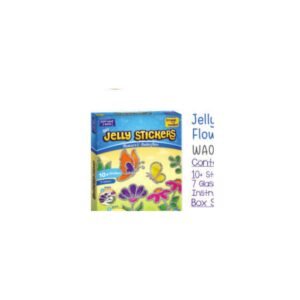 Jelly Stickers Flowers & Butterflies